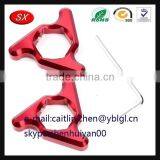 Professional Customized Motorcycle CNC Suspension Fork Preload Adjuster thumbnail-4