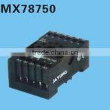 SAIPWELL 10F-3Z-C3(MX78750) New Cheap 11 Pin Relay Socket Electric Relay Socket Plastic Relay Socket thumbnail-1