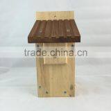 New Designed Unfinished Environmental Wooden Bird House Wholesale thumbnail-4
