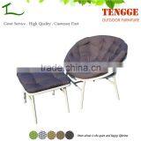 Handmade Rattan Wicker Round Papasan Chair With Cushion thumbnail-1