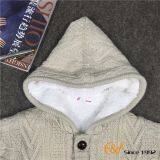 Boy Hoodie Cardigan Sweater With Lining and Pockets thumbnail-3