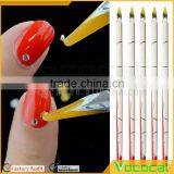5 PCS Home Salon Self-adhesive Nail Art Rhinestones Gems Picking Dotting Crayon Pen Pencil Tool Random Color thumbnail-4