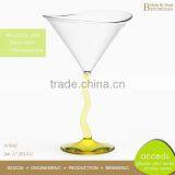 Wedding Decor Clear Glass Cocktail Cup Centerpiece thumbnail-3