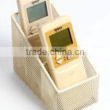 Modern Fancy Metal Mesh Wire Office Stationery Desk Organizer/Desk Storage With Drawer thumbnail-2