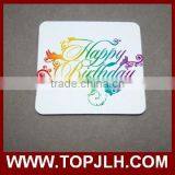 2017 Hot Sell Promotional Heat Tranfer Ceramic Absorbent Paper Coaster thumbnail-5