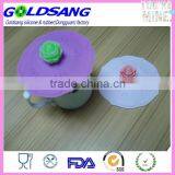 Silicone Home&Office Decor Made Food Grade Lovely Leaf Shape Cup Cover Lid thumbnail-3