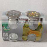 2pcs Eco-friendly Feature Glass Sipper With Stemless thumbnail-1