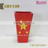 Ceramic Christmas Design Pot thumbnail-1