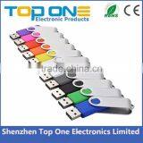 Factory Price High Quality Plastic Flash Bulk 1gb Twist Usb Flash Drives thumbnail-2