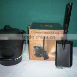 Metal Coal Bucket With Shovel thumbnail-5