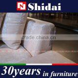 SHIDAI - Modern Beige Microfiber Living Room Sofa Couch Sectional Set Furniture G180 thumbnail-5