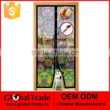 Hands Free New Printed Magic Mesh Screen Net Door with Magnets Anti Mosquito Bug Curtain H0201