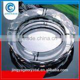 Jingyage High Quality Clear Round Diamond Cut Crystal Ashtrays Souvenir Cigar Ashtrays Custom Ashtray Gift thumbnail-1