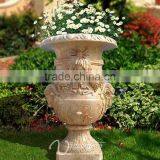 Noble Style Large Garden Marble Flowerpot thumbnail-1