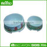 Animal Graden Printed 6" Melamine Plastic Ceramic-like Pet Bowl thumbnail-1