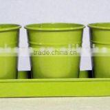 Flower Pot Set(Green), MSO-029 thumbnail-1