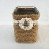 2014 Latest Glassware Flower Holder for Home Decoration thumbnail-1