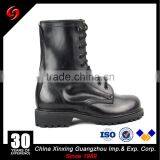 Genuine Leather Black Jungle Boots, Non Slip Cow Leather Combat Boots thumbnail-1