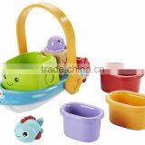 New Design Baby Bath Toy With Set of Boat for Tubtime From Dongguan Manufacturer thumbnail-1