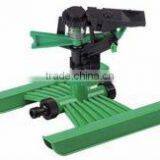 Swing Arm Sprinkler, CS-3009 Plastic Impulse Sprinkler With Plastic Wheel Base Plastic Lawn Sprinkler thumbnail-2