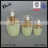 15ml 20ml 30ml 50ml Acrylic Cosmetic Bottle Plastic Cosmetic Bottle Bottle Cosmetic Acrylic With Pump and Plastic Cover thumbnail-5