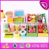 2017 New Design Funny Pretend Play Wooden Kids Play Supermarket W10A061 thumbnail-6