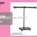 Height Extendable TV Mount With DVD Holder, Swivel LCD TV Bracket Stand thumbnail-4