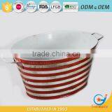 Iron Garden Powder Coating Beverage Tub Bucket Cheap Buckets Ice Bucket Metal thumbnail-3