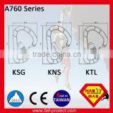 25KN Aluminum Material Mountain Climbing Carabiner With Twist Lock thumbnail-6