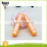 Children Skip Rope Transparent Colored Plastic Rope Skipping thumbnail-5