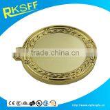 Factory Directly Sell Hot Sale High Quality Golden Plating Lotus-shaped Metal Medal thumbnail-1