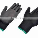 Black PU Gloves