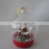 Crystal Balls Dollarma One Dollar Cheapest XMS Christamas Bear Deer Santa SnowFlake Glass 156054-15059 thumbnail-4