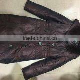 GZY Down Jacket Female Anti-static Comfortable Breathable Stock Export Middle East 2017 Wholesale Guangzhou Slim and Warm thumbnail-1