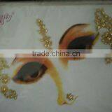 GOLD STICKER Face Eye Corner TATTOO Card thumbnail-1