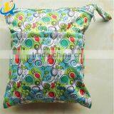 High Quality Waterproof Fabric Wet Bags Double Zippers Diaper Bags thumbnail-5