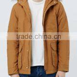 Men Short Faux Fur Hoody Winter Warm Parka thumbnail-2