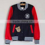 Custom Lady's Baseball Jacket/custom Women's Baseball Jacket thumbnail-1