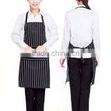 OEM/ODM Stripe Apron Kitchen Apron for Unisex Useful Cooking Apron thumbnail-2