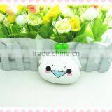 S80126A Cute Cartoon Expressions Silicone Coin Purse Key Earphone Organizer Storage Bags Change Wallet for Kids Girls thumbnail-3