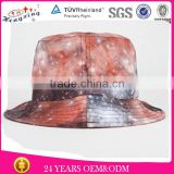 Custom Colorful Printed 6 Panel Bucket Hat/Fashion High QUality Fashion Caps