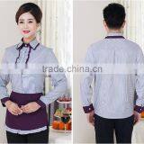 Custom New Design Fashionable Embroidery Logo Hotel Receptionist Uniforms Wholesale thumbnail-3