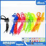 Lazy Person Using Elastic Shoelaces~Colorful Elastic Lazy No Tie Rope Promotion Shoelaces~Available in 10 Colors~Accept Custom thumbnail-6