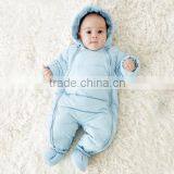 Kids Clothes Wholesale Plain Warm Winter Down Coat Baby Rompers