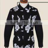 Latest 100% Cotton Fashion Design Floral Casual Men Shirts thumbnail-2