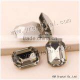 4610 Fancy Cut Fancy Crystal Glass Stone 10*14mm Octagon Crystal for Apparel thumbnail-1
