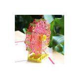 Big Giant Wheel 3D Pop up Greeting Card thumbnail-1
