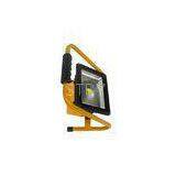 Cool White Rechargeable LED Floodlight / LED Flood Lighting Fixture High Brightness