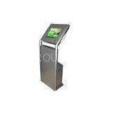 Ultra Thin,Information Inquiry and Swipe-card Reader Standing Kiosk thumbnail-1