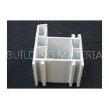 White 60mm 3 Chambers Extruded Plastic Profiles Vinyl Glazing Bead thumbnail-1